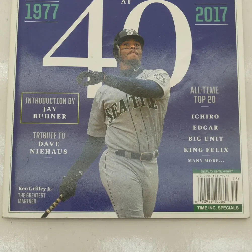 Sports Illustrated Seattle Mariners at 40 Special Edition 2017 Ken Griffey Jr